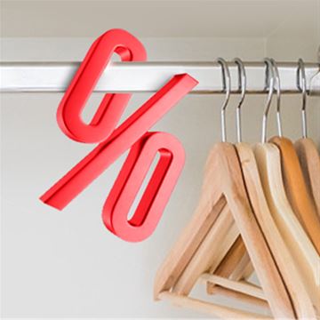 Скидка на шкафы и гардеробные 15%